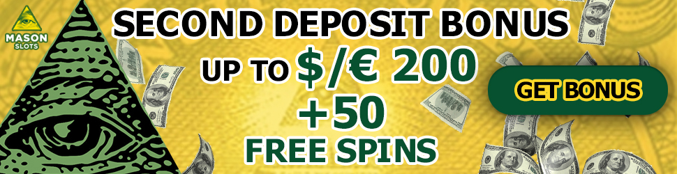 MasonSlots CASINO Bonus